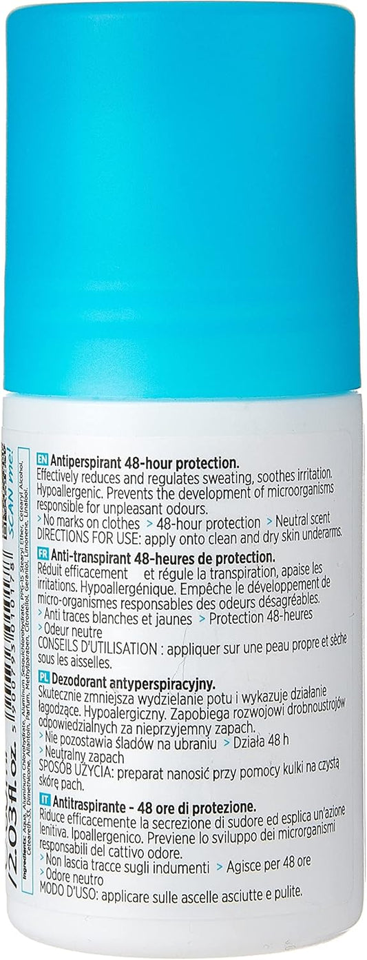 DERMEDIC - ANTIPERSP R - ROLL-ON - 60 g - Recommended for everyday skin hygiene to maintain its required level of freshness - Hypoallergenic