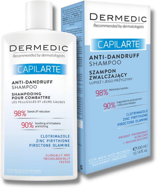 Dermedic CAPILARTE, Antischuppen Shampoo, 300 ml