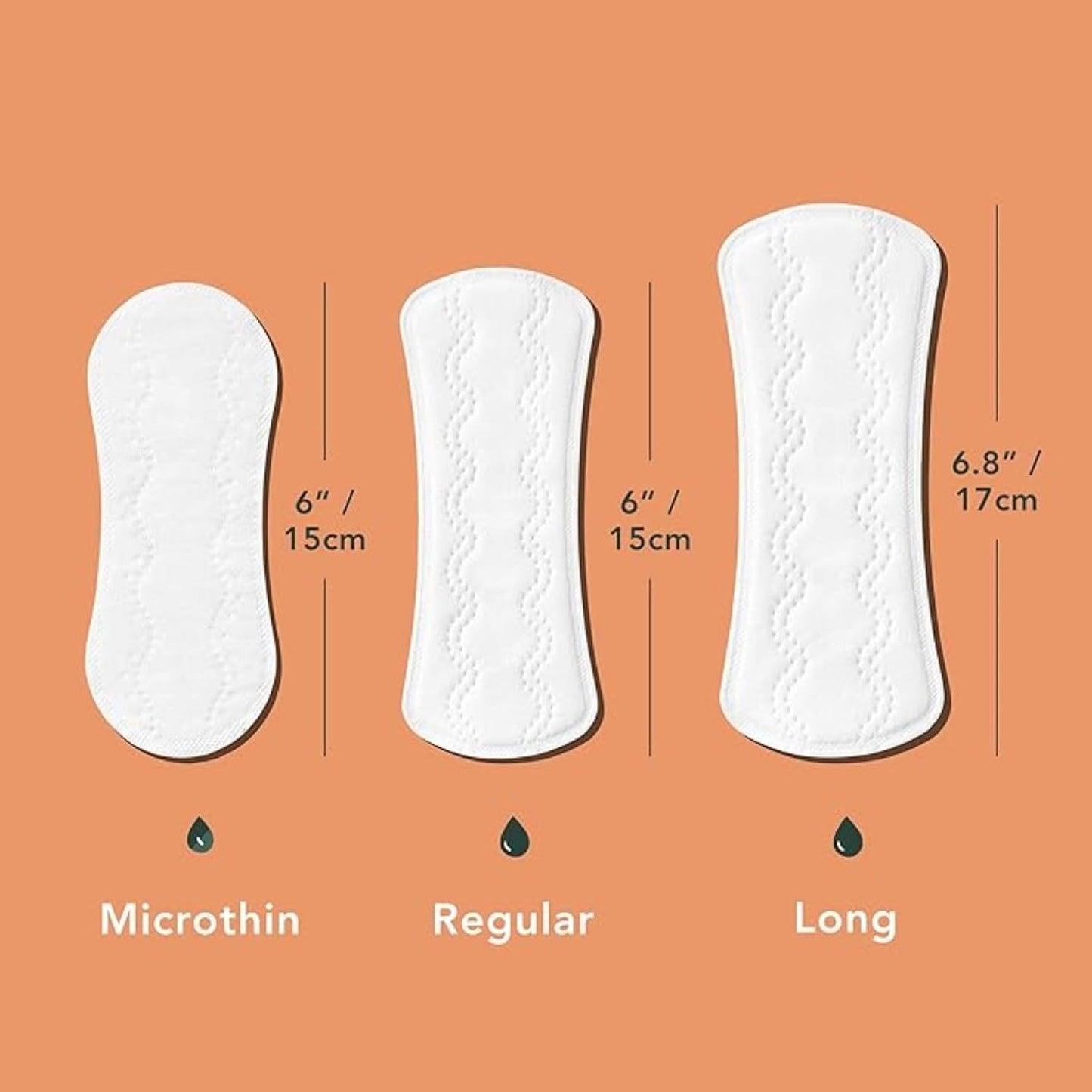 Rael Organic Cotton Cover Panty Liners - Regular