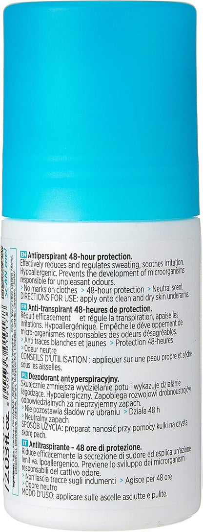 DERMEDIC - ANTIPERSP R - ROLL-ON - 60 g - Recommended for everyday skin hygiene to maintain its required level of freshness - Hypoallergenic