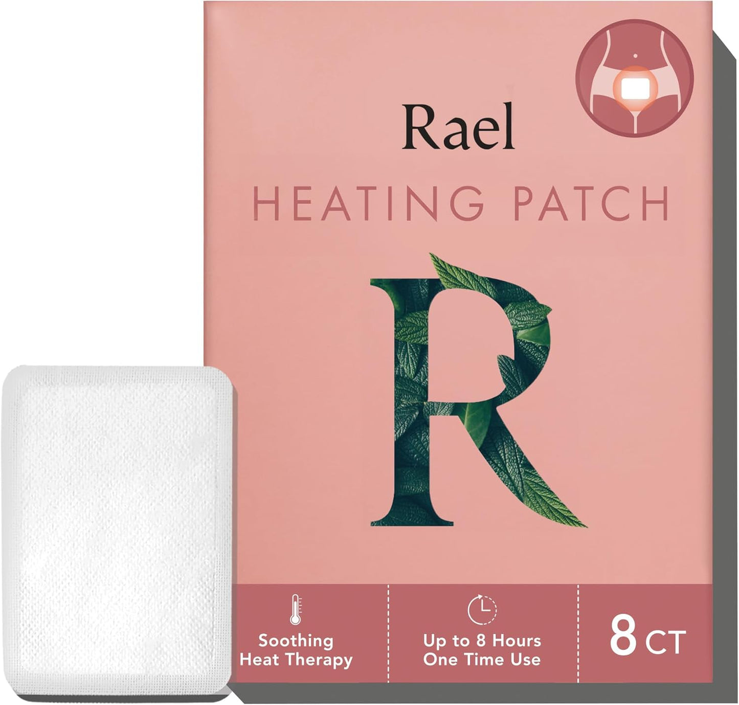 Rael Natural Herbal Heating Patches (Pack of 2,6 Count)