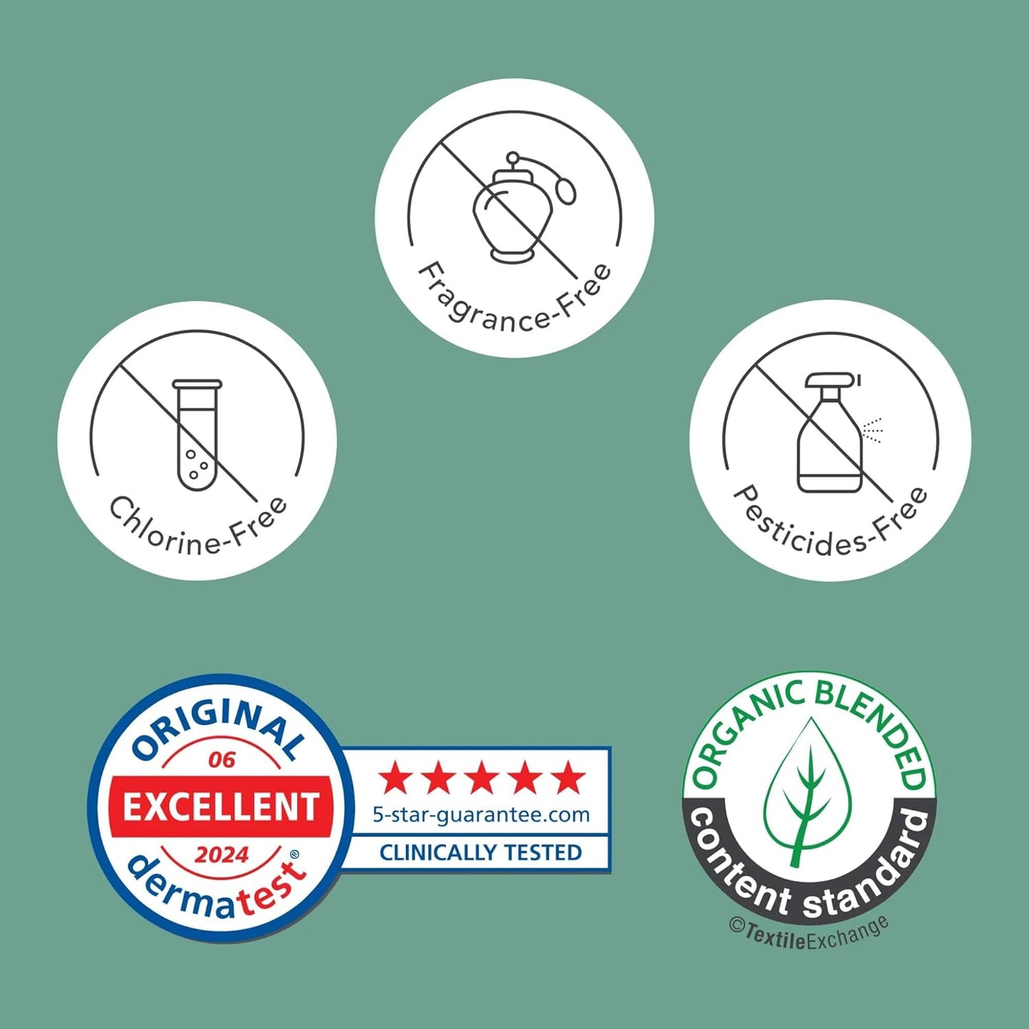 Rael Organic Cotton Cover Pads - Regular